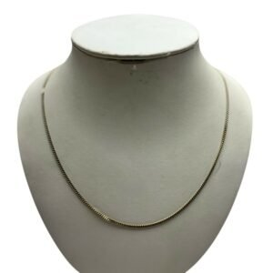 14k herenketting gourmet schakel